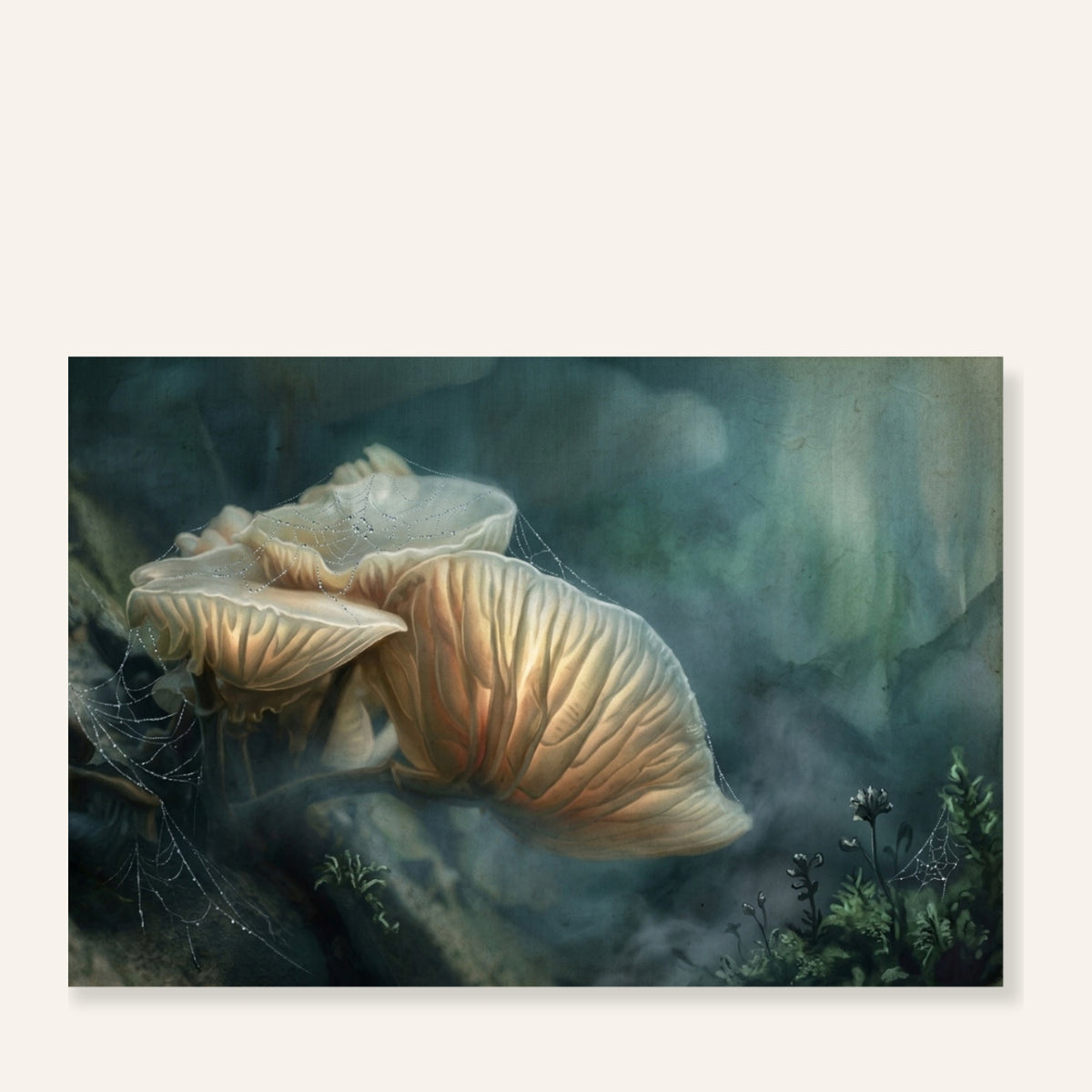 Whispers in the Blue Forest | Art print