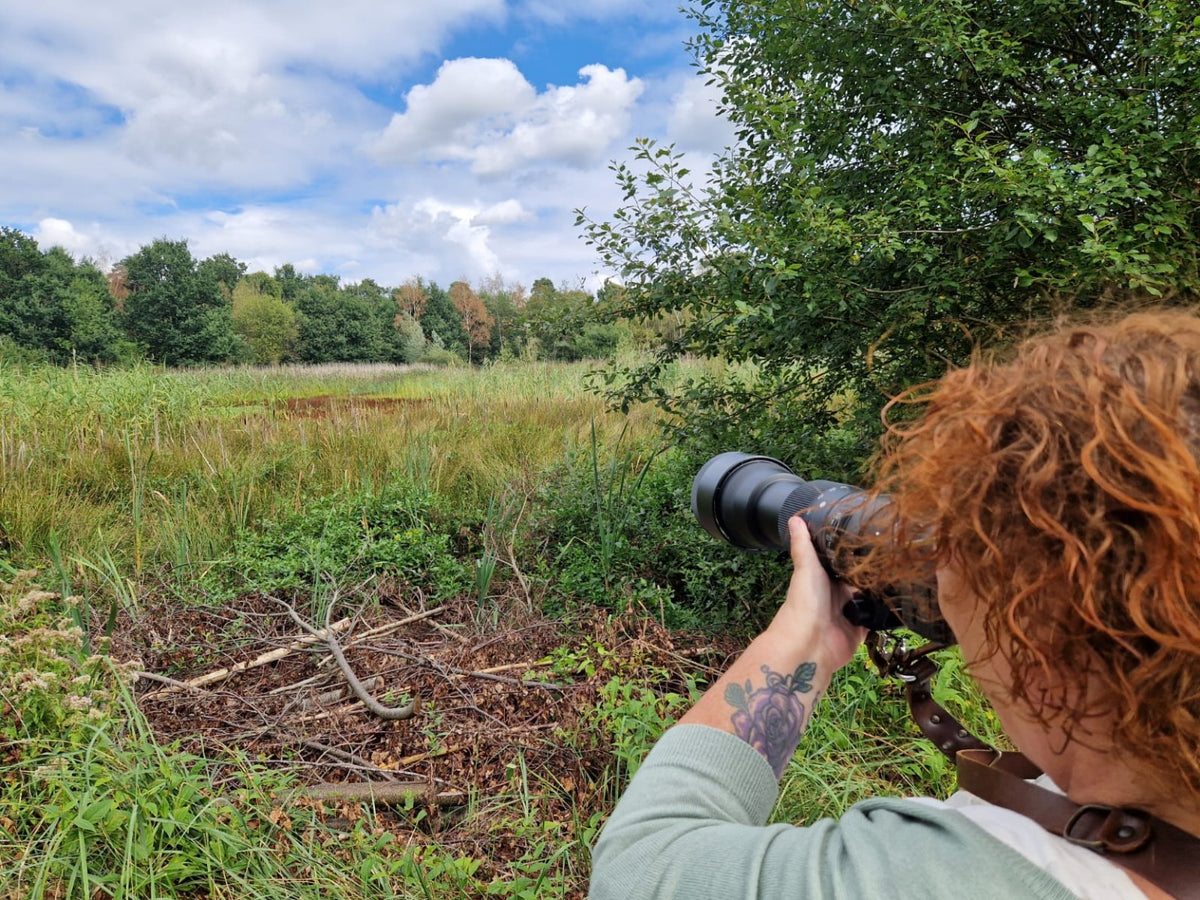 Miranda Geerts fotografeert de natuur aan de rand van een ven