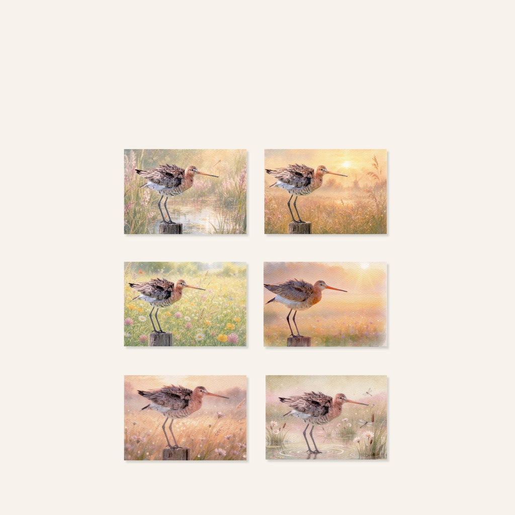 Grutto ansichtkaarten | Set van 6